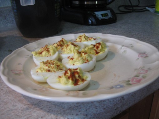 Stuffed eggs