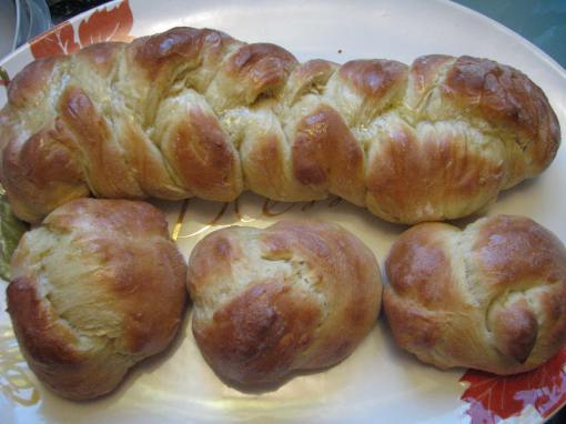 First batch of bread.
