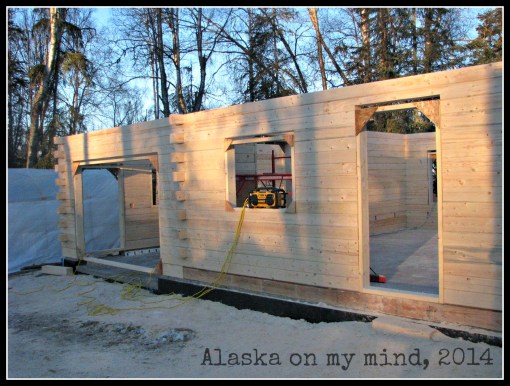 Finished walls, 16 courses