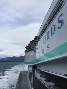 Friends on the upper deck.