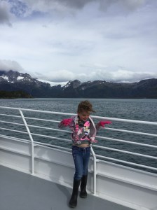 Lil Bit blowing in the breeze.