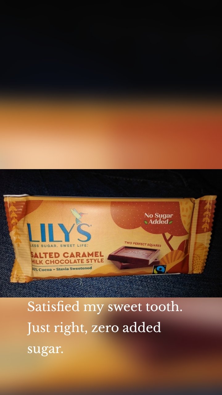 








Satisfied my sweet tooth. Just right, zero added sugar.