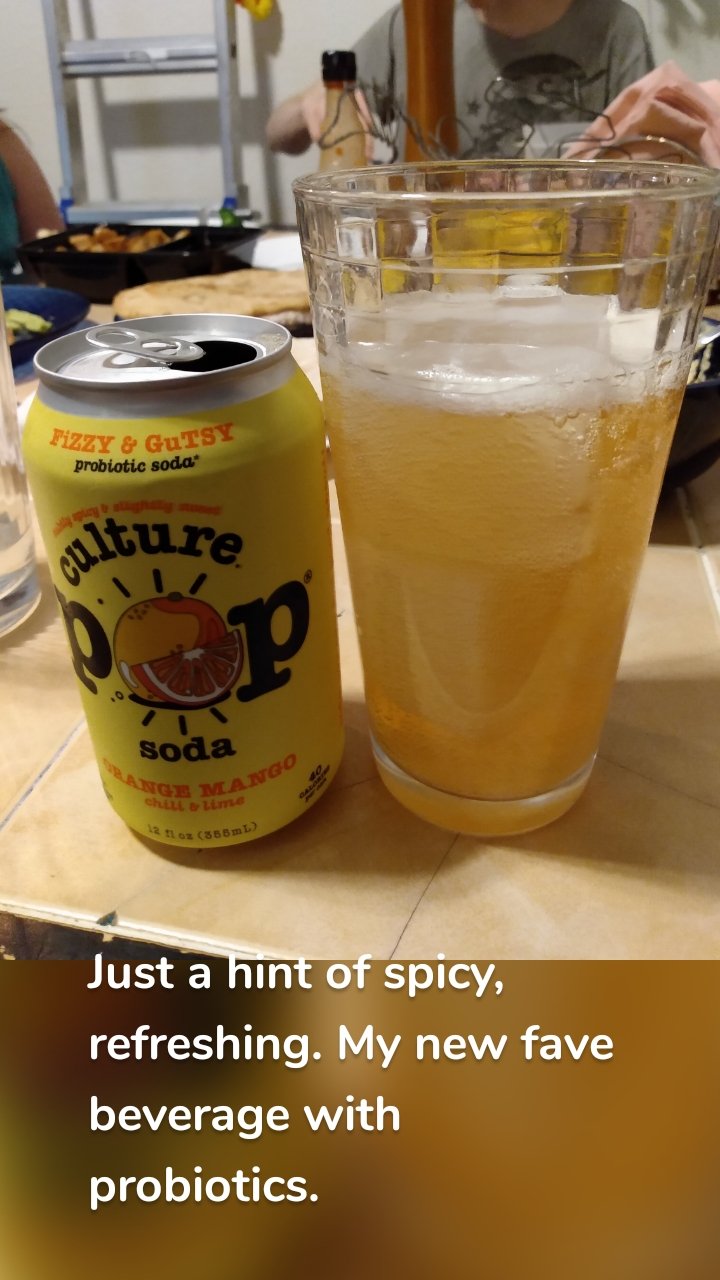 








Just a hint of spicy, refreshing. My new fave beverage with probiotics.
