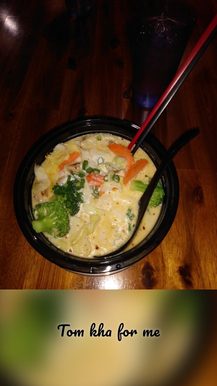 







Tom kha for me