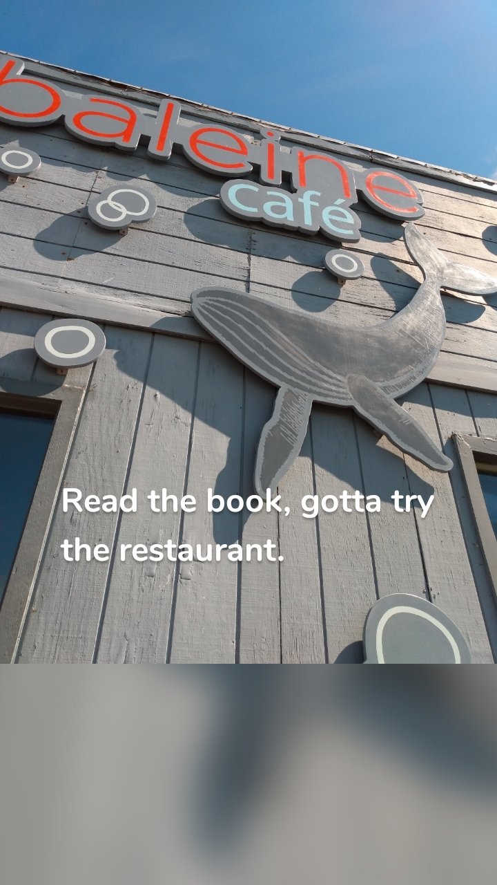 Read the book, gotta try the restaurant.