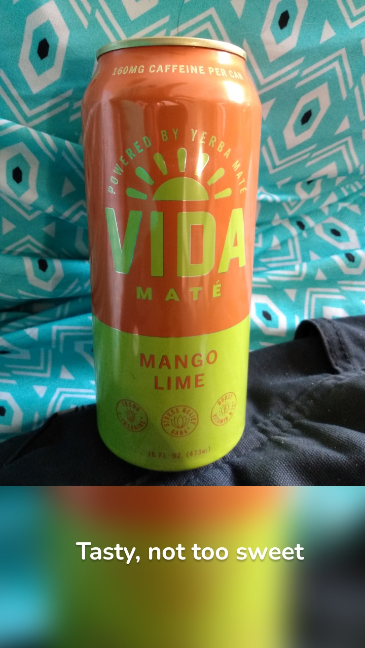 Tasty, not too sweet 