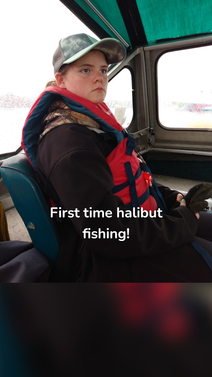 First time halibut fishing!
