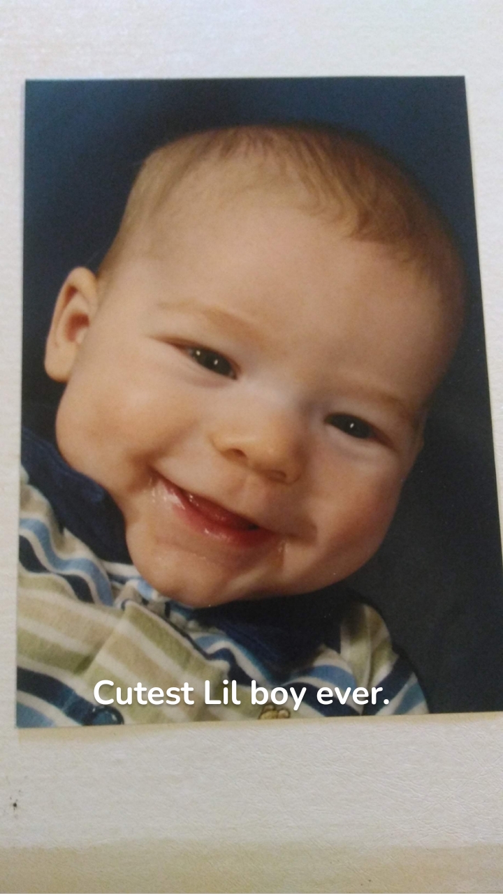 Cutest Lil boy ever.